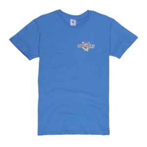 T-SHIRT BLEU FRANCOFOLIES DE SPA