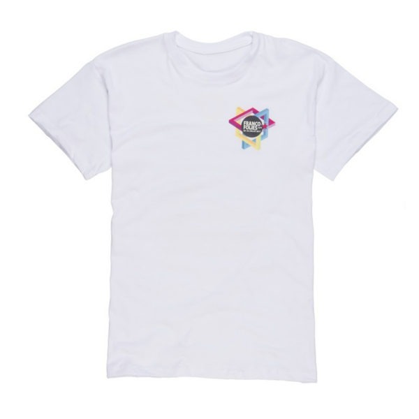 T-SHIRT BLANC FRANCOFOLIES DE SPA