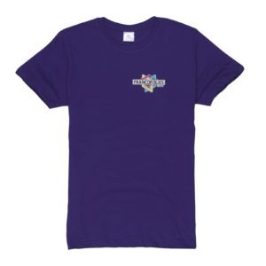 T-SHIRT MAUVE FRANCOFOLIES DE SPA