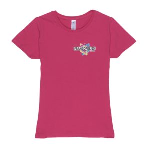 T-SHIRT ROSE FEMME FRANCOFOLIES DE SPA