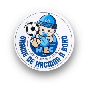 STICKER GRAINE DE HACMAN HAC