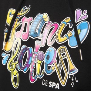 Alternative view of SWEAT NOIR FRANCOFOLIES DE SPA