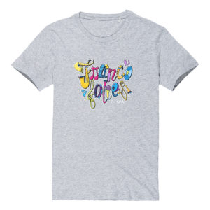 T-SHIRT HEATHER GREY FRANCOFOLIES DE SPA