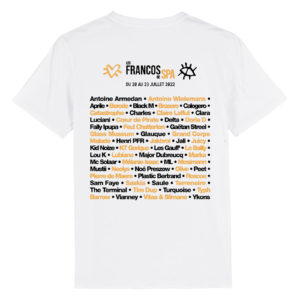 Alternative view of T-SHIRT BLANC FRANCOFOLIES DE SPA