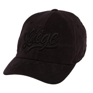 CASQUETTE VELOURS NOIRE LIÈGE